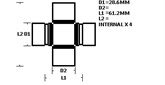 UNIVERSAL JOINT - HOLDEN 1 TON