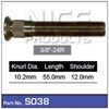 WHEEL STUD - 3/8"-24R (NO NUT)