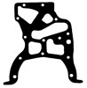 FRONT PLATE GASKET - TOYOTA L 2L