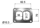 TURBO INLET GASKET - TO4Z