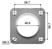 TURBO INLET GASKET - ISUZU NISSAN