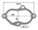 TURBO OUTLET GASKET - MITSUBISHI 6G72T