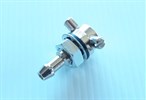 CHROME WASHER NOZZLE TWIN FLAT