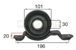 CENTRE BEARING - HOLDEN COMMODORE