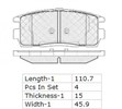 DISC PADS - HOLDEN CAPTIVA 06-08