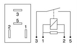 OEX - MICRO RELAY - 12V 20AMP PartNo:  ACX1980BL