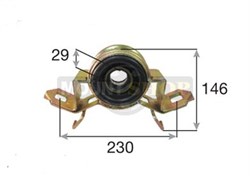 CENTRE BEARING - TOYOTA HILUX 4WD 1983-97 PartNo:  CB09