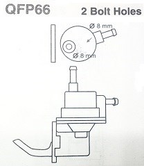 FUEL PUMP - HA VIVA 63-66 PartNo:  QFP66