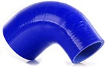 BLUE SILICONE REDUCER 90DEG 2-2.5 52-63