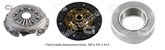 CLUTCH KIT - 712-516 R7098W GSB350