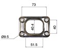 TURBO INLET GASKET - T25 NISSAN SR20DET