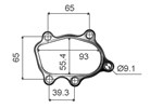 TURBO OUTLET GASKET - T25 NISSAN