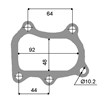 TURBO OUTLET GASKET - NISSAN