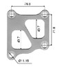 TURBO INLET GASKET - MITSUBISHI 4G63T