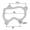 TURBO OUTLET GASKET - ISUZU